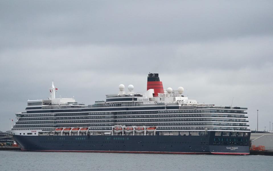 Cunard QE ship