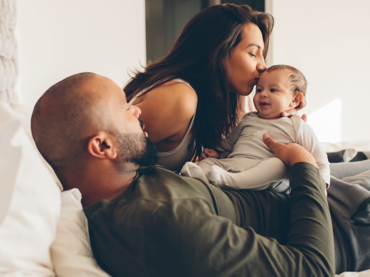 Father upset after fiancé says she’s never loved someone as much as she loves their baby  (Getty Images/iStockphoto)