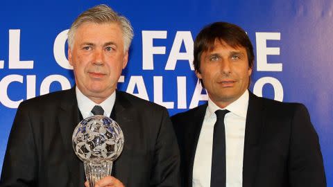 Carlo Ancelotti Antonio Conte