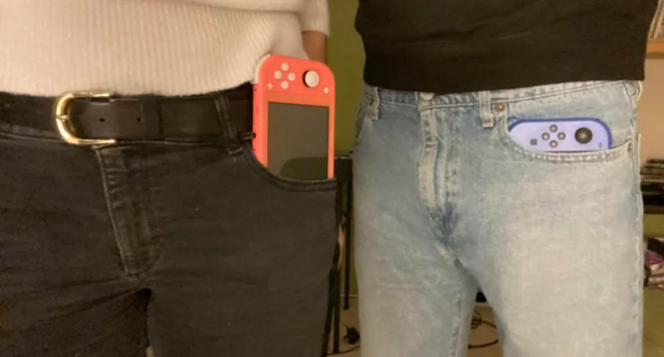 A Reddit user has highlighted a common problem with women's pants with this Nintendo Switch comparison.