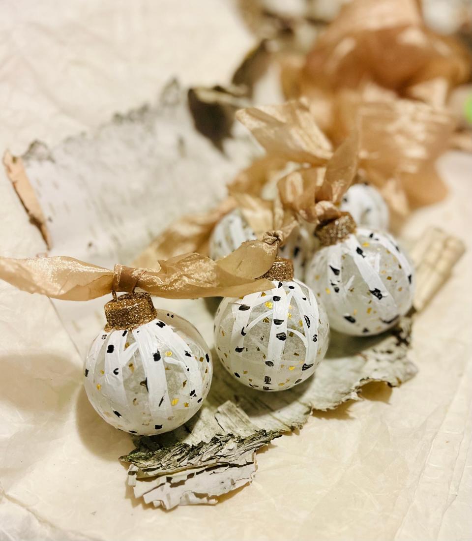 Ornaments by Lynn Lombardi are among the items featured at the Holiday Dutchess Handmade Pop-Up Shop.