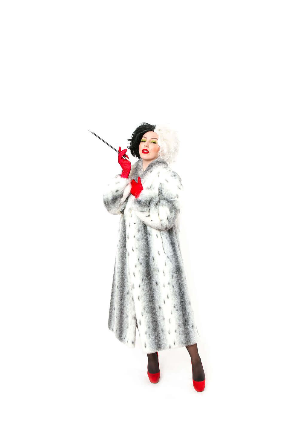 Cruella de Vil Halloween Costume Idea