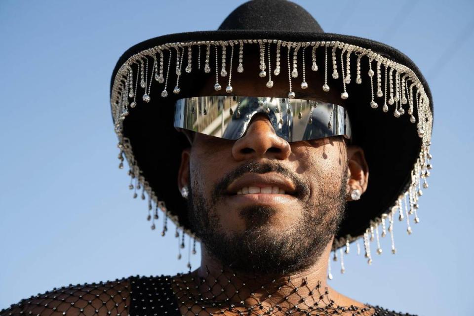 Severin Kameni traveled from Jersey City, New Jersey, for the Kansas City Beyoncé concert.