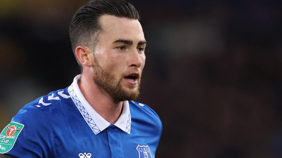 Jack Harrison in action for Everton