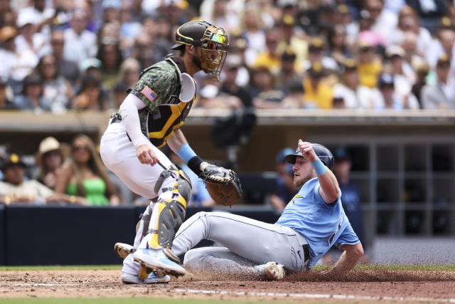 Bethancourt stars at plate, on mound as Rays beat Angels