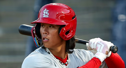Peoria Chiefs outfielder Won-Bin Cho, a 20-year-old from South Korea, is the No. 9-ranked prospect in the parent club St. Louis Cardinals organization.