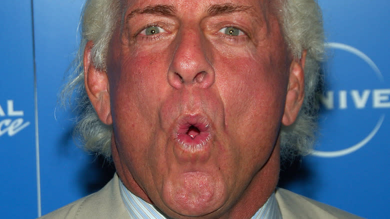 Ric Flair saying 'woo'