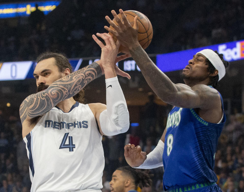 Grizzlies and Timberwolves fans probably watched a good chunk of their first-round NBA playoff game on ESPN on mute. (Christine Tannous/USA TODAY Sports)