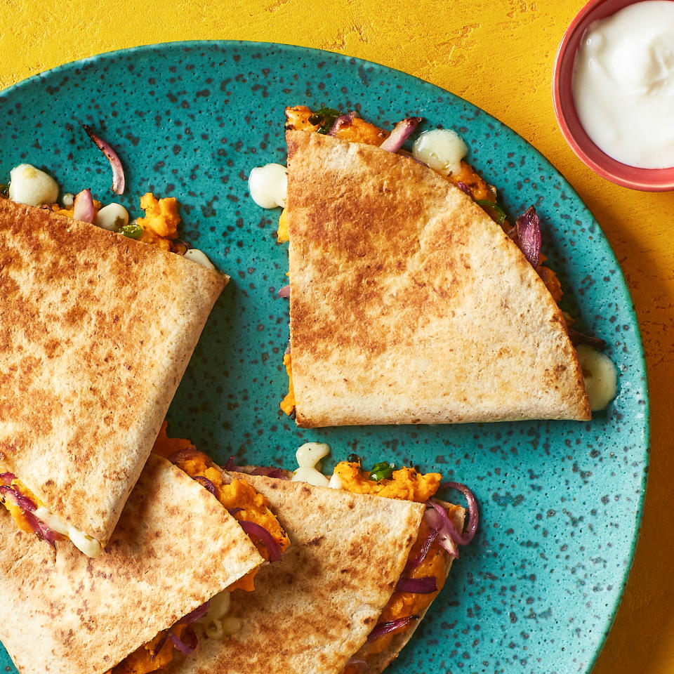 Sweet Potato Quesadillas