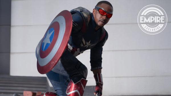 Sam Wilson en 'Captain America: Brave New World' (imagen: Empire)