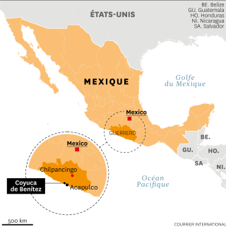 Coyuca de Benítez, dans l’État de Guerrero.. COURRIER INTERNATIONAL