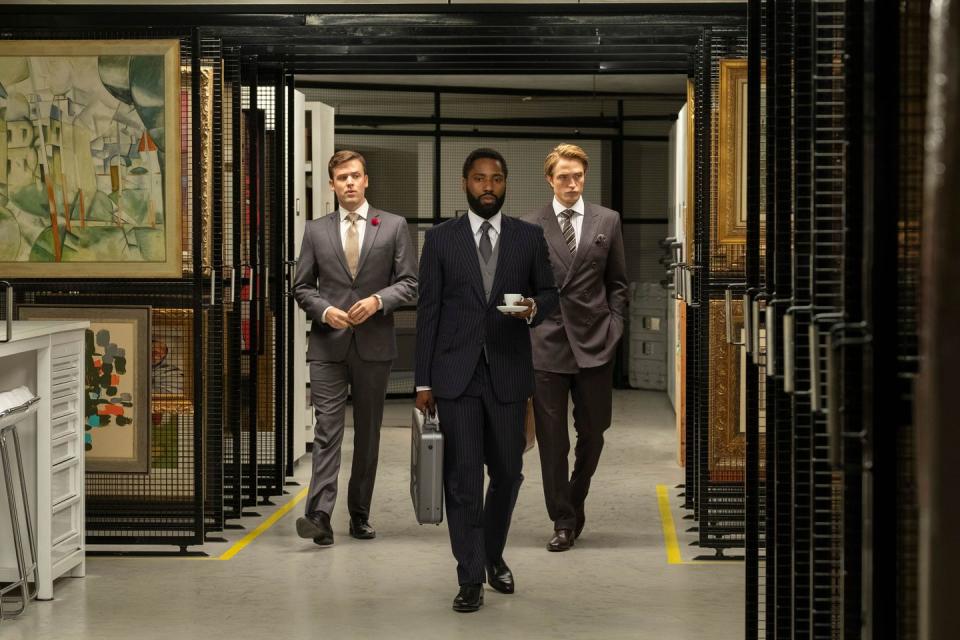 tenet, robert pattinson, joh david washington