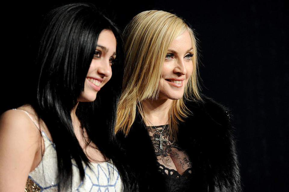 Madonna and Lourdes Leon