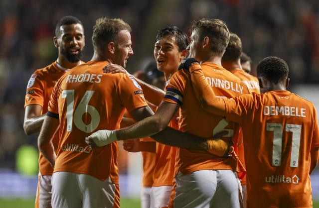 Blackpool FC - FT, Cardiff City 1 Blackpool 1 🍊 #UTMP