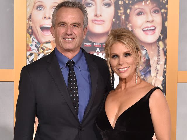 <p>Axelle/Bauer-Griffin/FilmMagic</p> Robert F. Kennedy Jr. and Cheryl Hines arrive at the Los Angeles premiere of 'A Bad Moms Christmas' in October 2017.