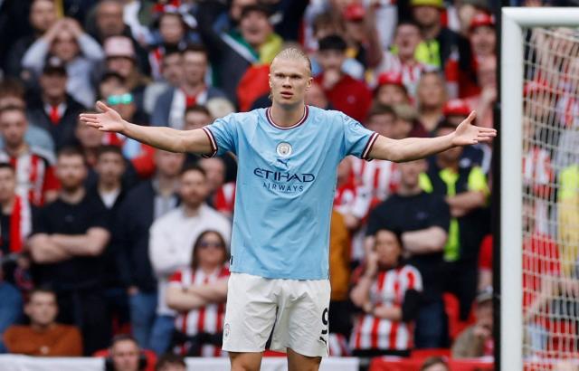 Haaland ends barren streak in Champions League with 2 goals in Man City's  3-1 win over Young Boys