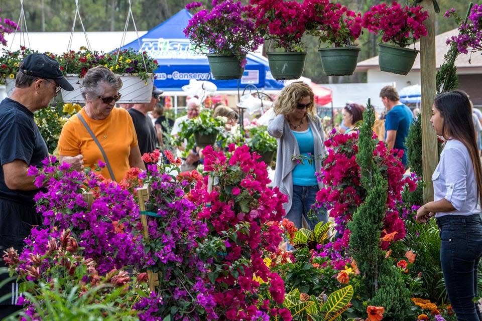 The Marion County Master Gardener Spring Festival kicked off yesterday and continues today from 9 a.m. to 4 p.m.