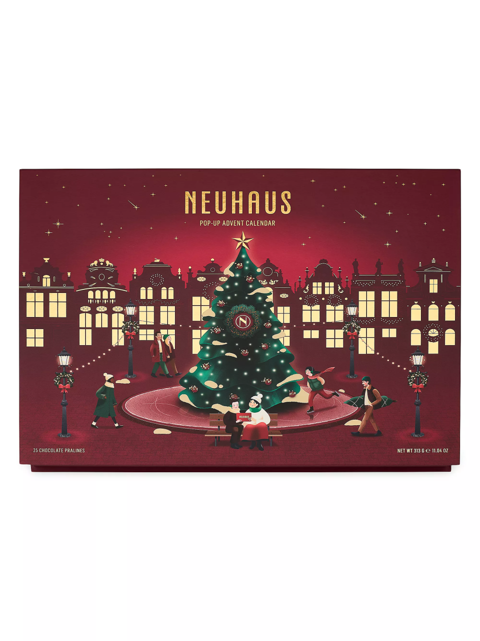 Neuhaus Holiday Premium Pop-Up 25-Count Chocolate Advent Calendar
