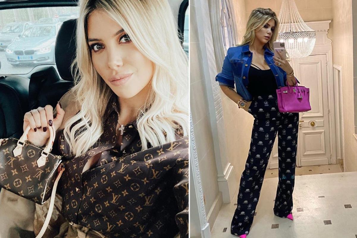 Wanda Nara presume su lujosa cartera Hermes Birkin y su abrigo