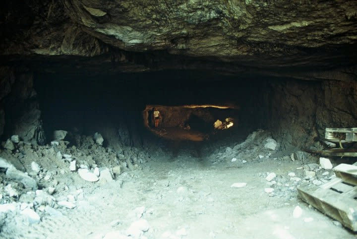 The Sibbosberg cave system in Sipoo, a town 20 miles east of Finland's capital Helsinki, belived to be home to the ‘Lemminkäinen Hoard’ - a hidden stash of gold, jewels and ancient artefacts thought to be worth up to £15 BILLION. See SWNS story SWBRtreasure. Thousands of treasure hunters are expected to gather in Finland in coming weeks as the search for the world’s largest and most valuable stash of gold, jewels and ancient artefacts reaches its decades-long climax. A team of treasure hunters are “on the brink” of unearthing the ‘Lemminkäinen Hoard’ - a hidden stash of gold, jewels and ancient artefacts thought to be worth up to £15 BILLION. Amateur archaeologists from at least five countries, including the UK, have vowed to assist“in any way possible” in the hunt for The Lemminkäinen Hoard, a £15billion trove that has supposedly laid hidden in an underground temple near Helsinki for centuries. It is said to consist of 50,000 gemstones including rubies, sapphires, emeralds and diamonds, and at least 1,000 antiquities dating back thousands of years. 