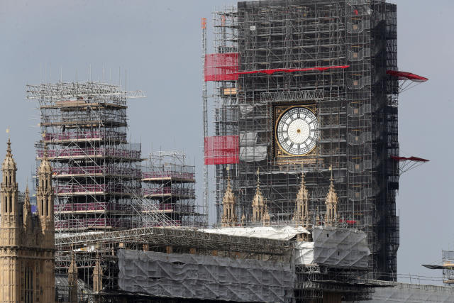 Elizabeth Tower and Big Ben to Undergo Renovations