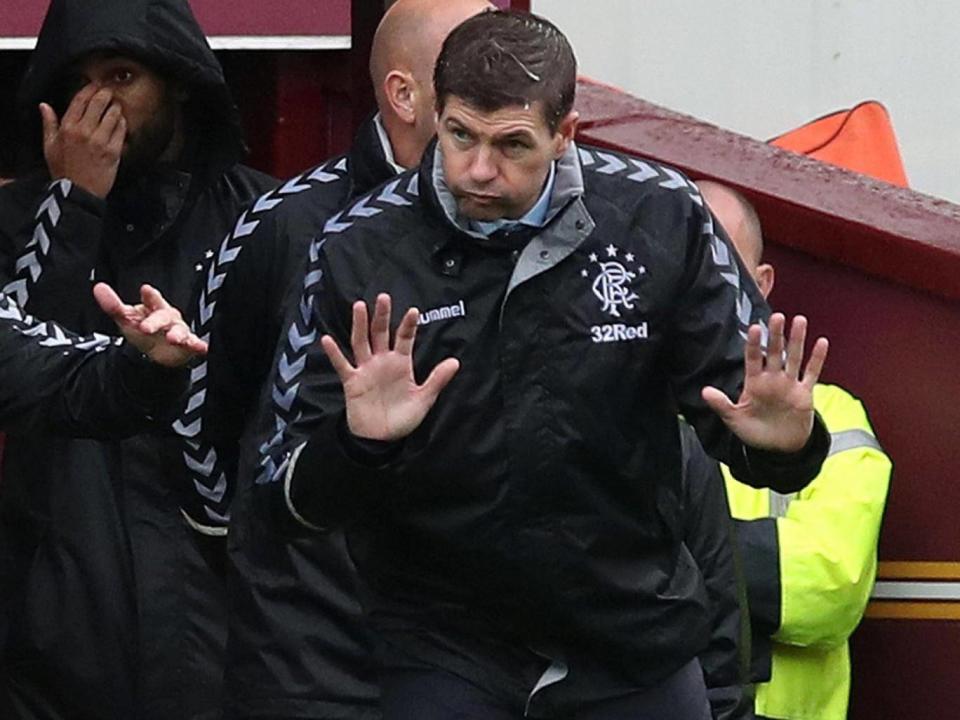 Gerrard's methods can already be seen on Rangers' style in Europe (Getty)