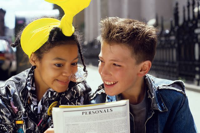 <p>ABC Photo Archives/Disney General Entertainment Content/Getty </p> Ben Affleck as Danny Coleman and Pam Potillo as Melanie on 'Afterschool Special'.