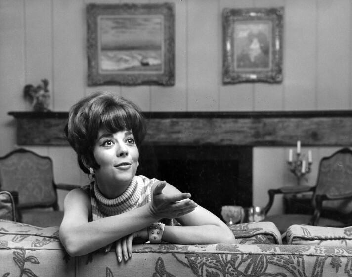July, 1966: Actress Natalie Wood plays a kooky kleptomaniac in movie "Penelope."