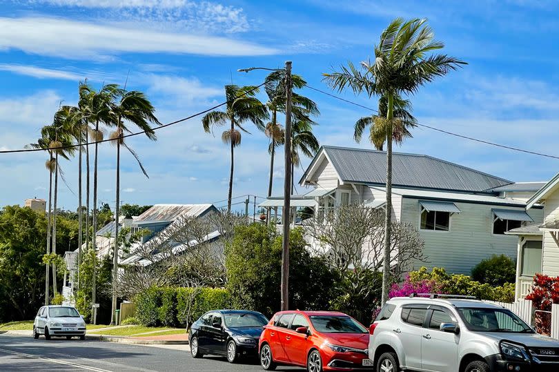 Street in Maclean, New South Wales