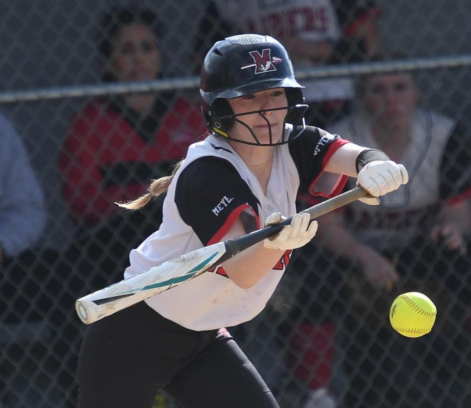 Meyersdale sophomore Kendell Donaldson is a 2024 Daily American Somerset County breakout softball player.