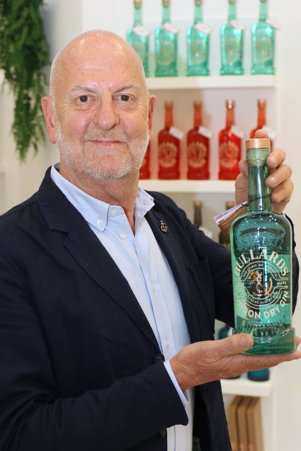 Russell Evans of Norwich-based gin maker Bullards. (Bullards/ PA)