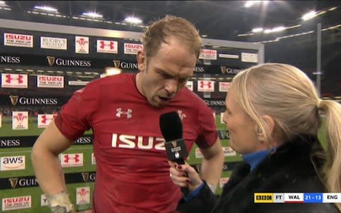 Alun Wyn Jones - Credit: BBC