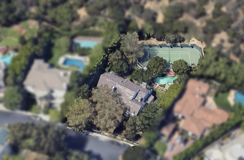 Located in an exclusive gated community, the 90210 estate was owned by Jones for nearly 20 years.