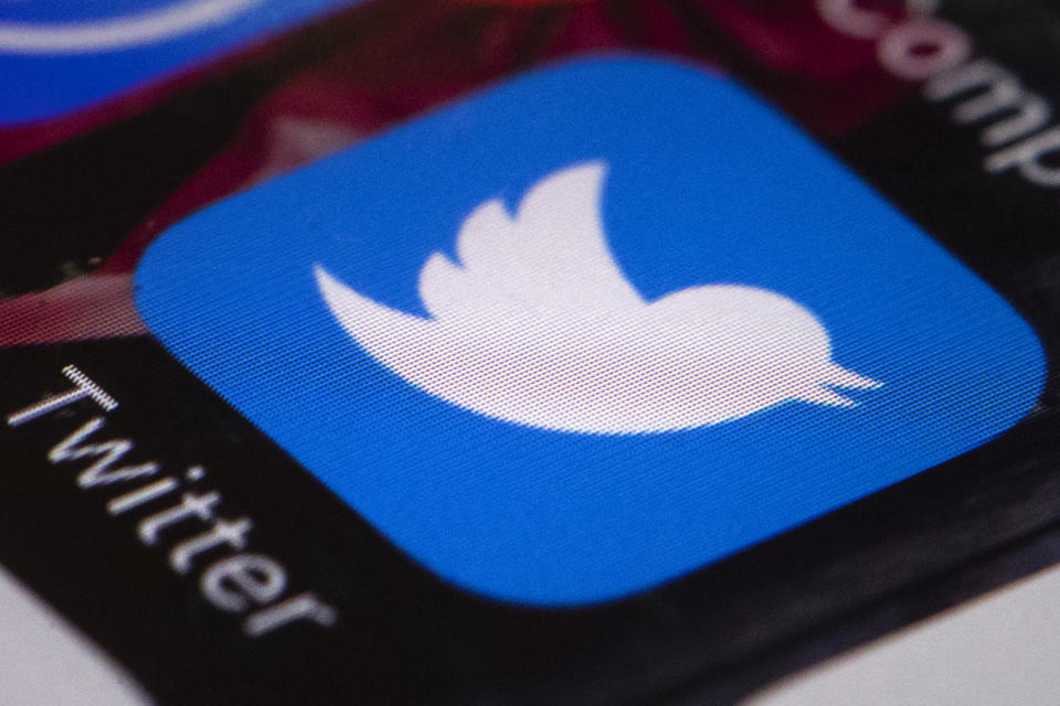 More than two-thirds of tweeted links on Twitter are by bots, according to the Pew Research Center. (AP Photo/Matt Rourke, File)