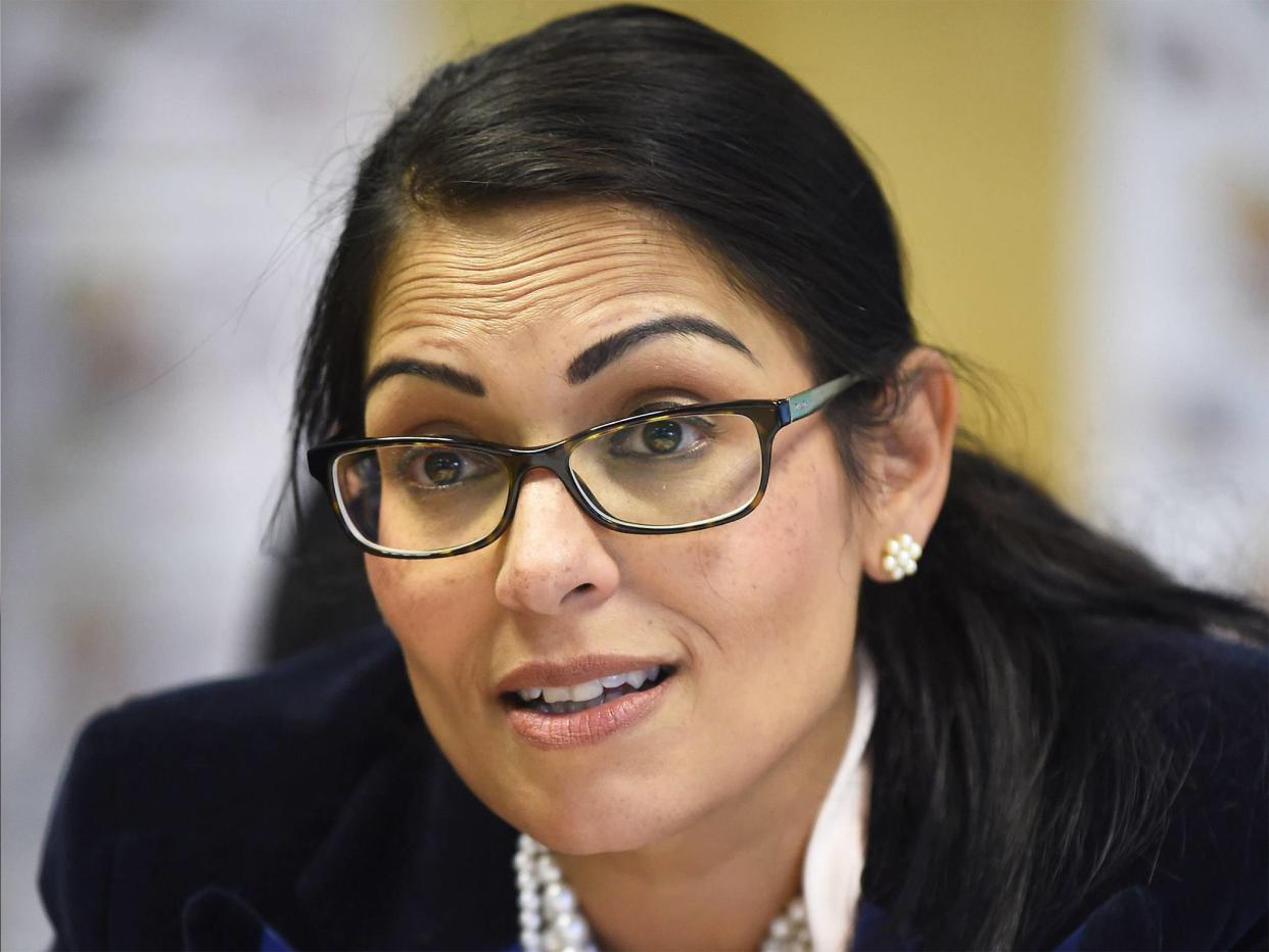 International Development Secretary Priti Patel: PA