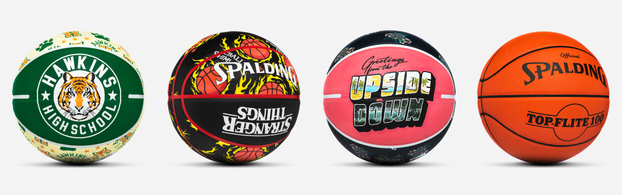 Pick up one of Spalding's Stranger Things-inspired basketballs (Photo: Spalding)