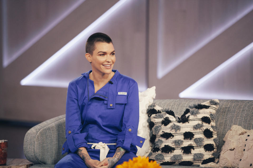 Ruby Rose at "The Kelly Clarkson Show"