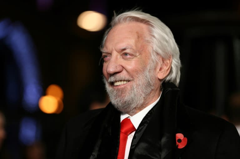 Donald Sutherland played a variety of roles during his long career (JUSTIN TALLIS)