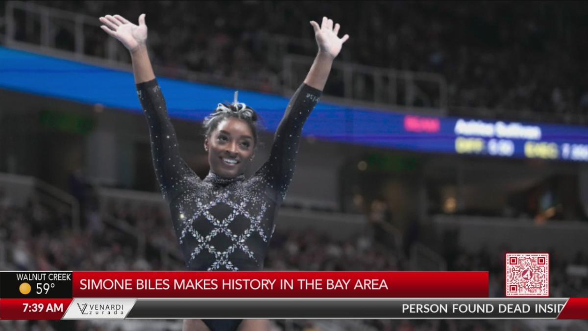 Simone Biles wins 8th US Gymnastics title in San Jose