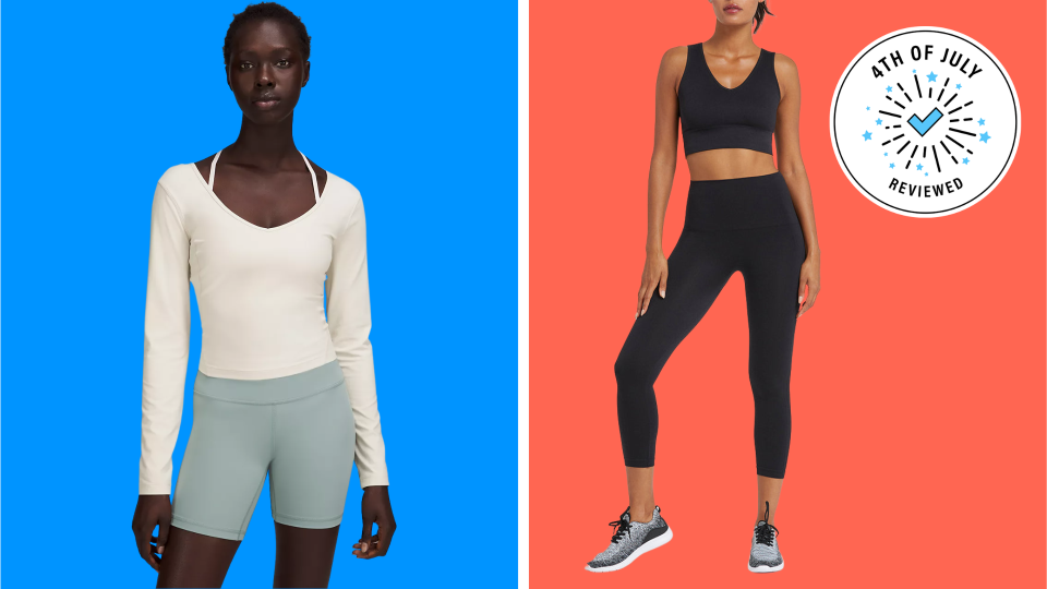 Shop stellar 4th of July activewear deals from Spanx, Amazon, Summersalt and more.