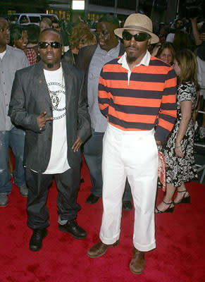 Antwan 'Big Boi' Patton and Andre 'Andre 3000' Benjamin at the NY premiere of Universal Pictures' Idlewild