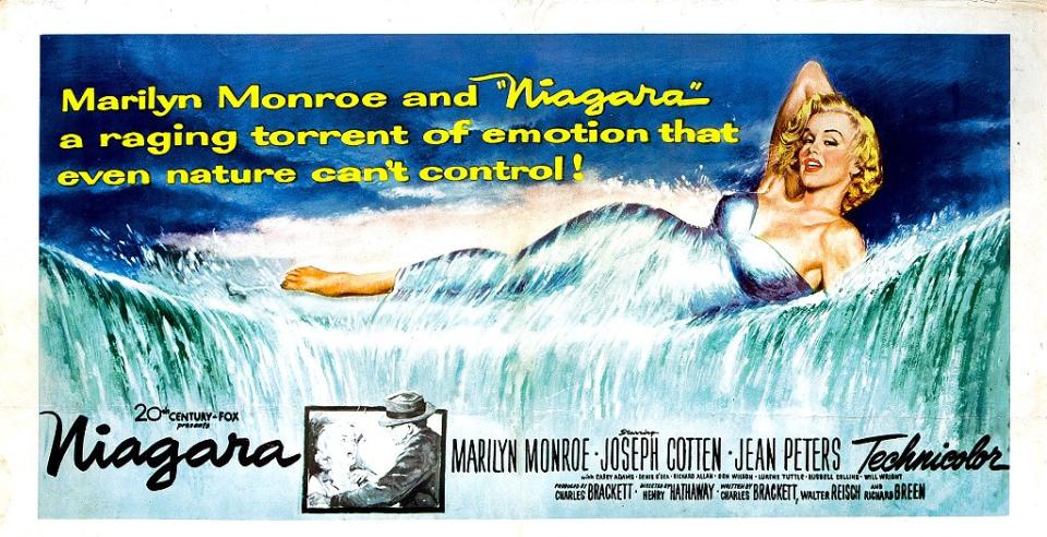 Póster de la película "Niagara".