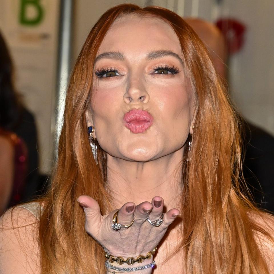 Lindsay Lohan, pictured here in 2024, had an infamous 'sex list'