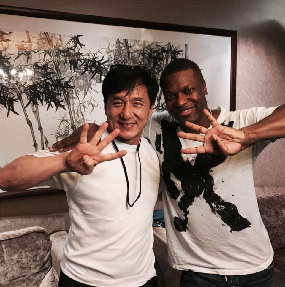 Jackie Chan and Chris Tucker | Chris Tucker/Instagram