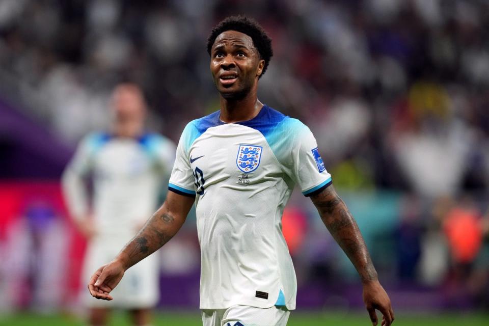 England’s Raheem left the squad after his surrey home was burgled  (PA Wire)