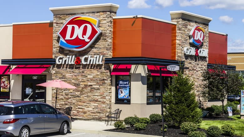 Dairy Queen storefront in daytime