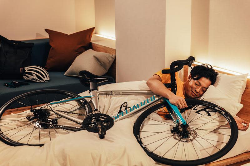 「BEB5土浦」是星野集團的第一間單車主題旅館，共有90間客房，想要抱著愛車一起睡也不是問題。