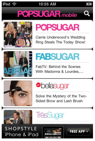 PopSugar Mobile