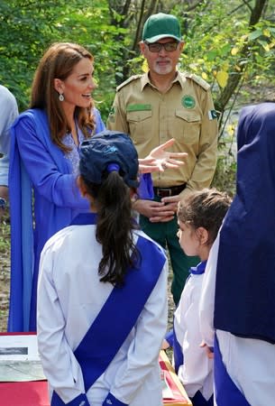 Britain's Prince William and Catherine, Duchess of Cambridge visit Pakistan