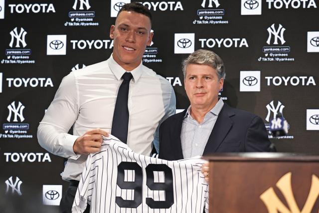 MLB: New York Yankees-Aaron Judge press conference - Awful Announcing